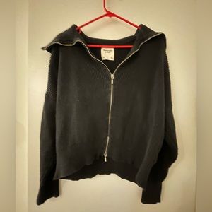 Abercrombie zip sweater